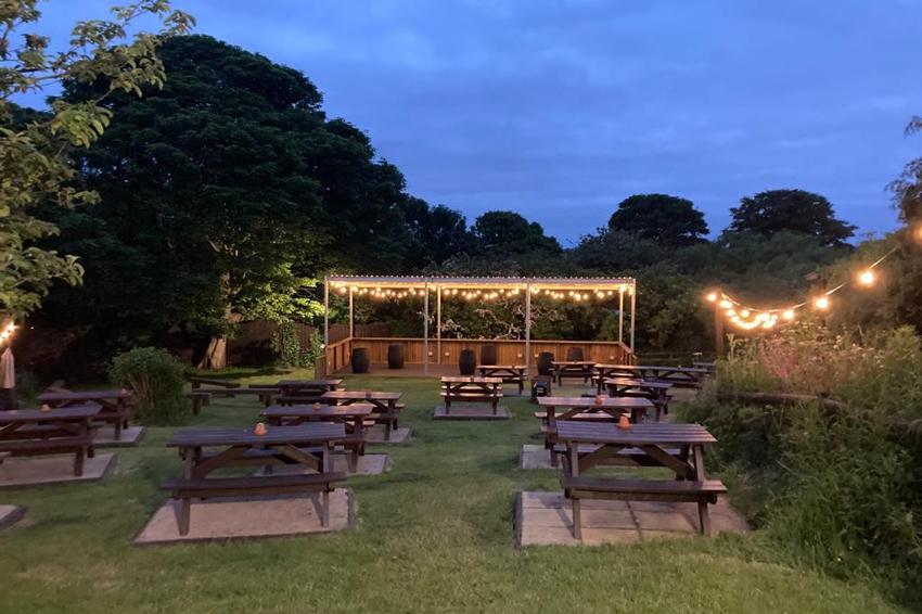 The Terrace Restaurant at Swinton Park, Masham, North Yorkshire