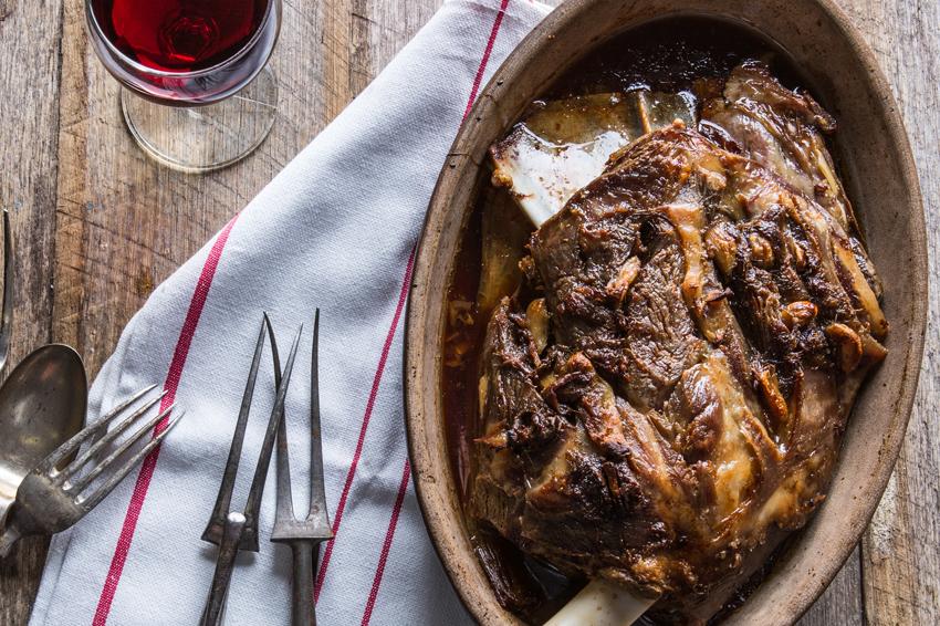 Slow Roasted Lamb Shoulder