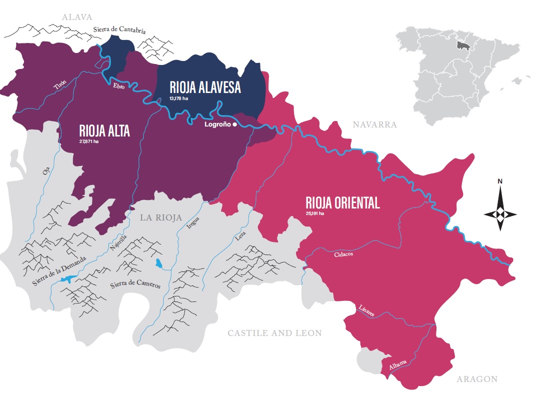 La Rioja Map
